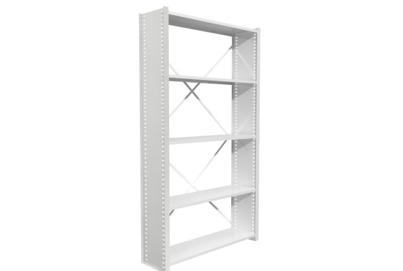 стационарный стеллаж СА односторонний без панели